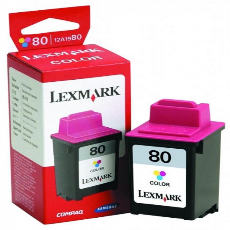 Lexmark 12A1980 (Couleur) No.80 Originale  LEXMARK LEXMARK 3200