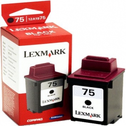Lexmark 12A1975 (Noir) No.75 Originale  LEXMARK LEXMARK 3200