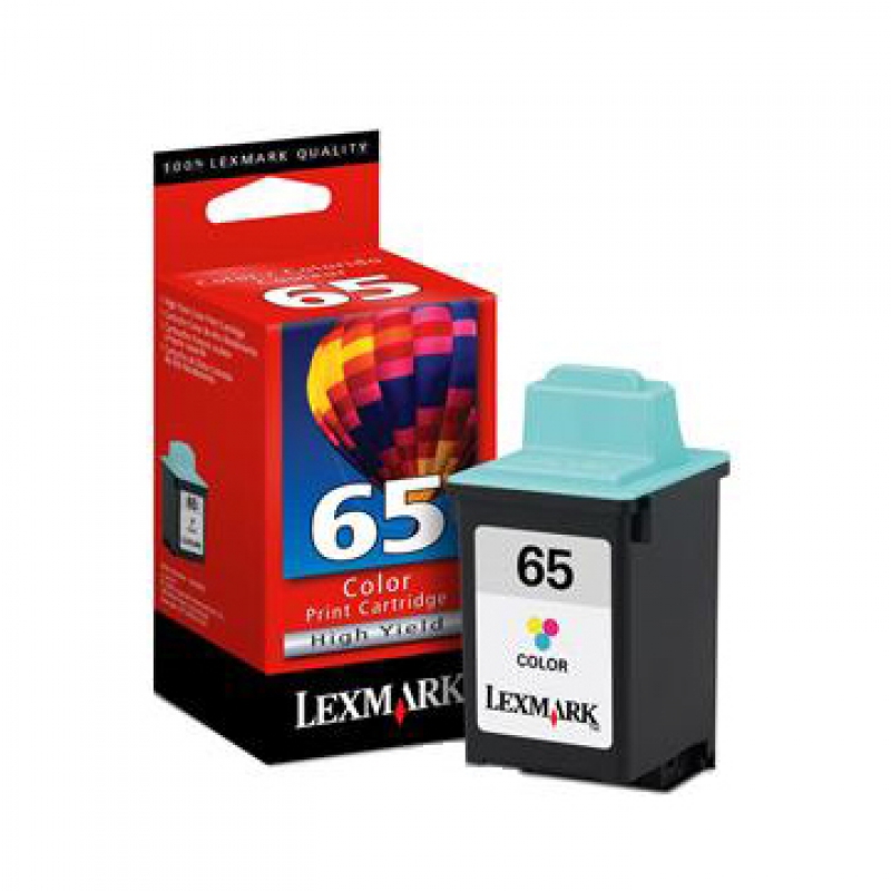 Lexmark 16G0065 (Couleur) No.65XL Originale  LEXMARK COLOR JETPRINTER Z32