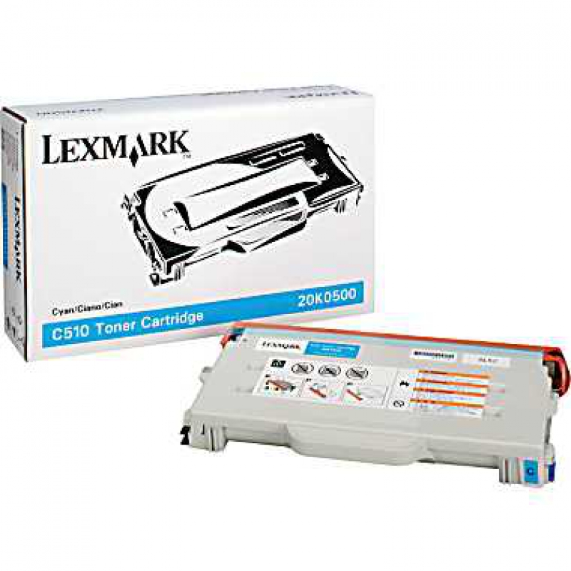 Lexmark 20K0500 (Cyan) Originale LEXMARK C510