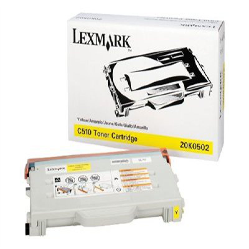 Lexmark 20K0502 (Jaune) Originale LEXMARK C510