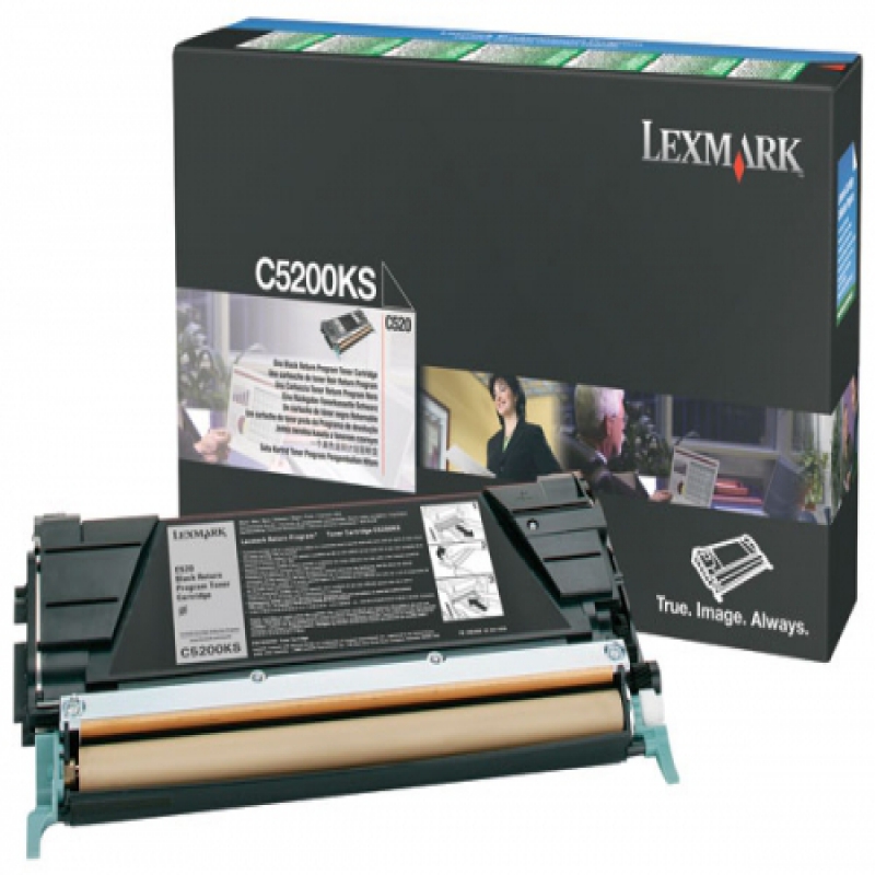 Lexmark C5200KS (Noir) Originale  LEXMARK C520N