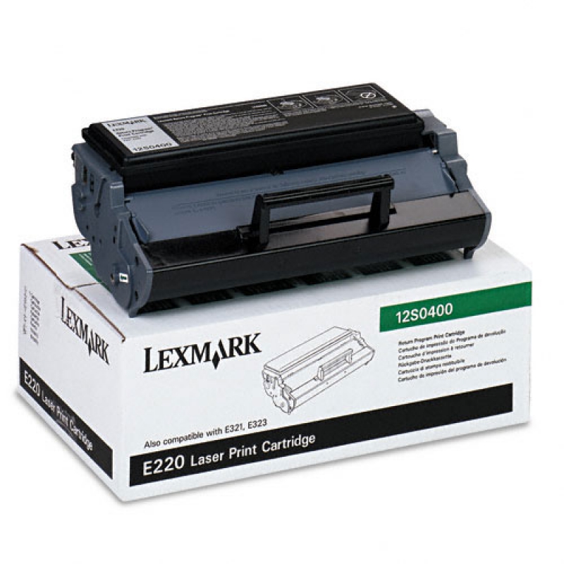 Lexmark 12S0400 (Noir) Originale LEXMARK E220