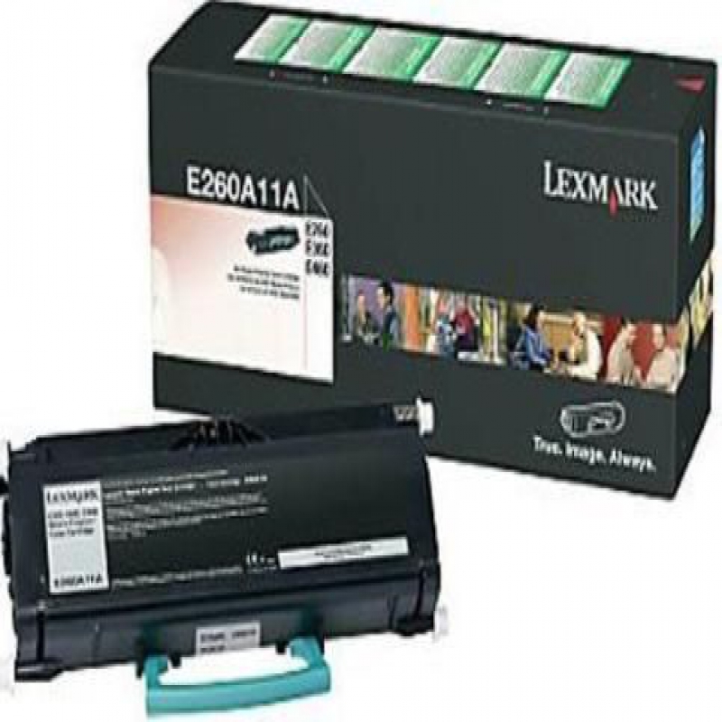 Lexmark E260A11A (Noir) Originale LEXMARK E260