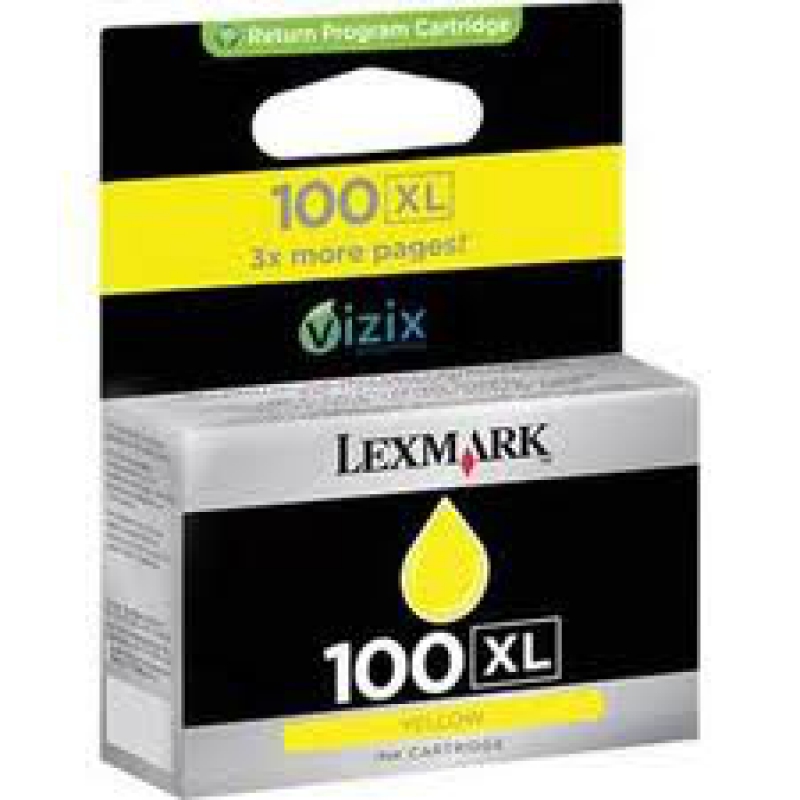 Lexmark 14N1071 (Jaune) No.100XL Originale  LEXMARK PINNACLE PRO 901