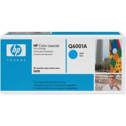 HP Q6001A (Cyan) No.124A Originale HP COLOR LASERJET 1600