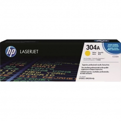 HP CC532A (Jaune) No.304A Originale HP COLOR LASERJET CM2320