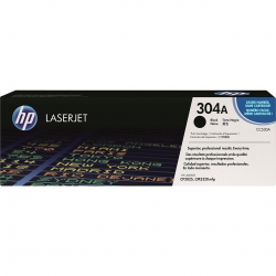 HP CC530A (Noir) No.304A Originale HP COLOR LASERJET CM2320