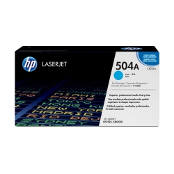 HP CE251A (Cyan) No.504A Originale HP COLOR LASERJET CM3530 MFP