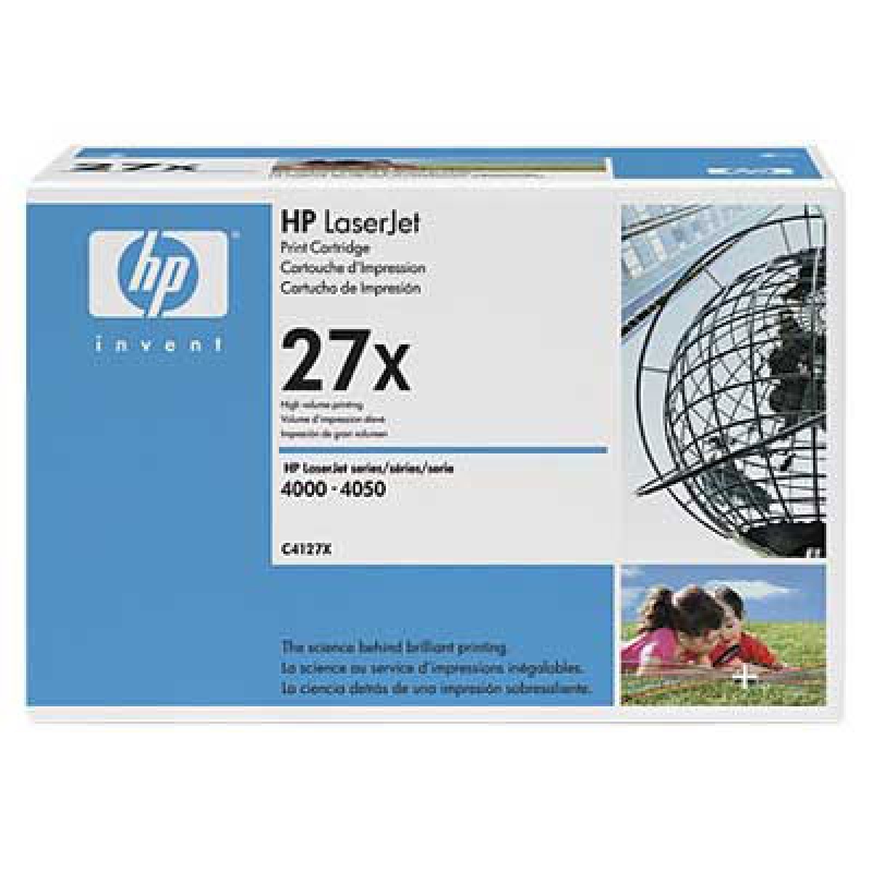 HP C4127X (Noir) No.27X Originale HP LASERJET 4000