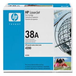 HP Q1338A (Noir) No.38A Originale HP LASERJET 4200