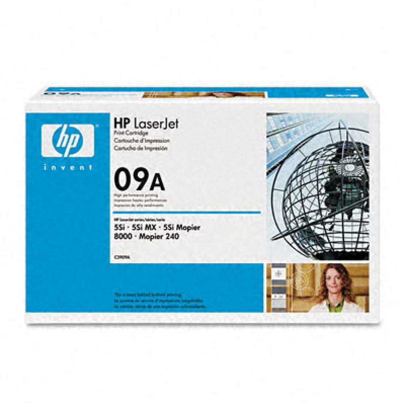 HP C3909A (Noir) No.09A Originale HP LASERJET 5SI