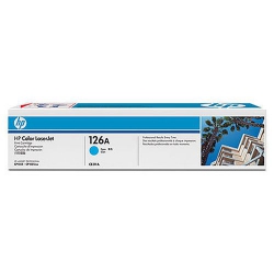 HP CE311A (Cyan) No.126A Originale Cartouches compatibles HP LASERJET CP1000 SERIES