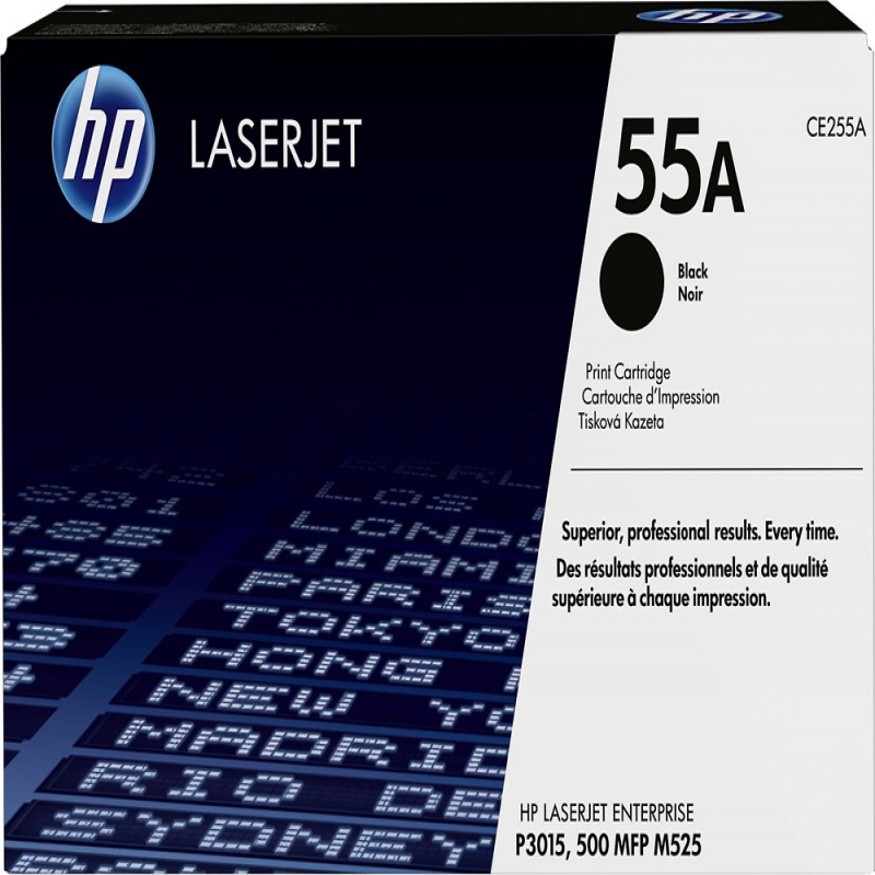 HP CE255A (Noir) No.55A Originale HP LASERJET P3010