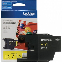 Brother LC-71Y (Jaune) Originale BROTHER MFC-J280W