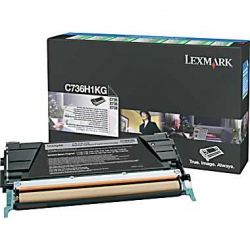 Lexmark C736H1KG (Noir) Originale  LEXMARK C736DN
