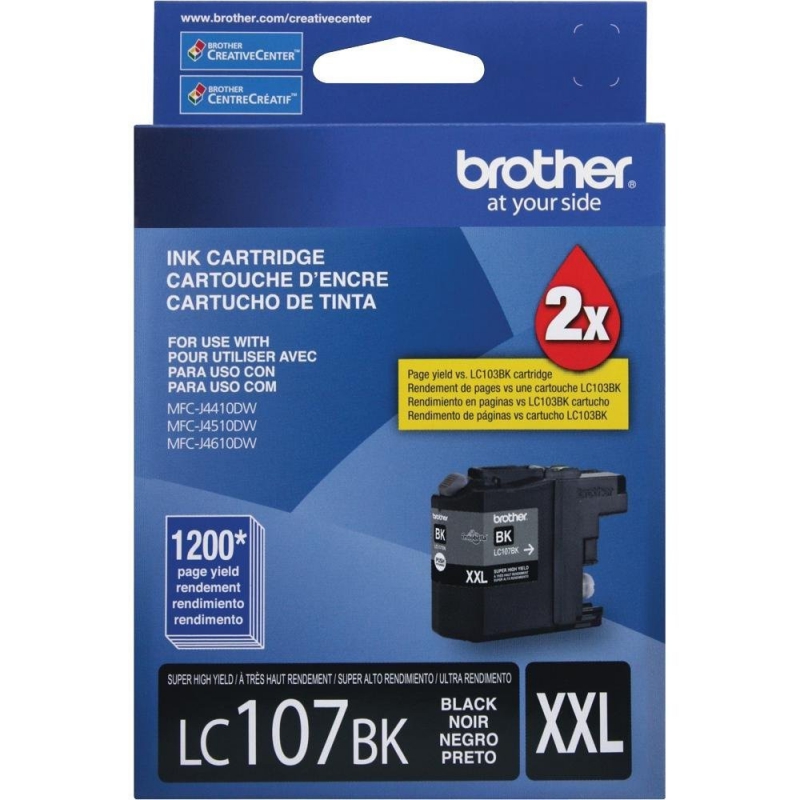 Brother LC-107BKS XXL (Noir) Originale BROTHER MFC-J4310DW