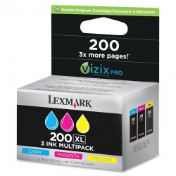 Lexmark 14L0269 (Cyan/Magenta/Jaune) No.200XL Originale  LEXMARK OFFICE EDGE PRO 4000