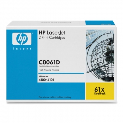 HP C8061XD (Noir) No.61X Originale HP LASERJET 4100