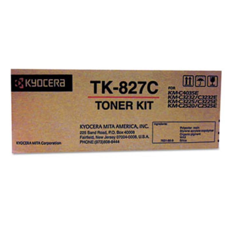 Kyocera Mita TK-827C (Cyan) Originale KIOCERA MITA KM-C2520