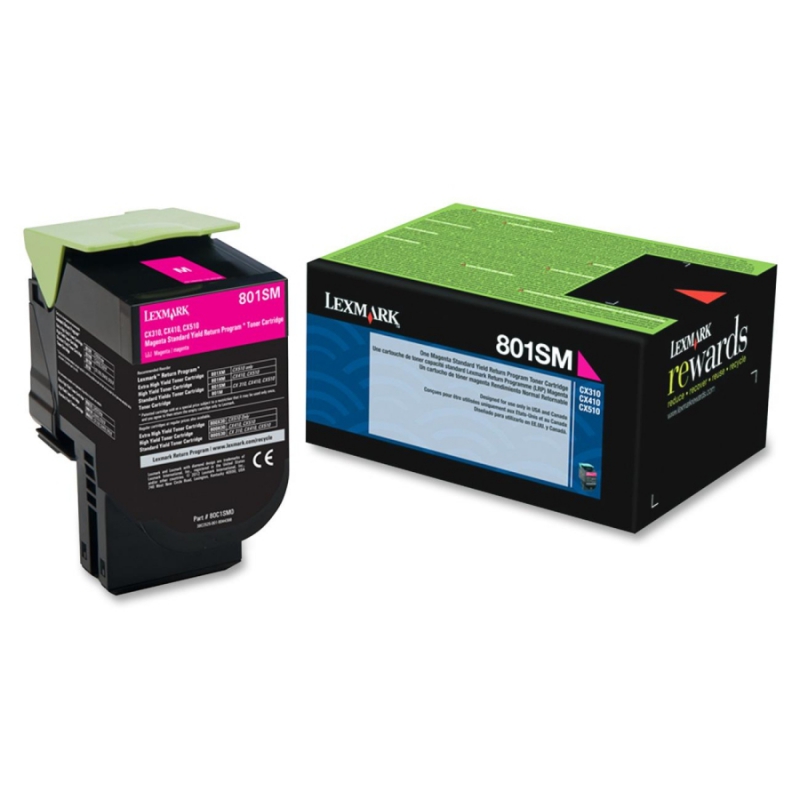 Lexmark 80C1SM0 (Magenta) No.801SM Originale LEXMARK CX310DN