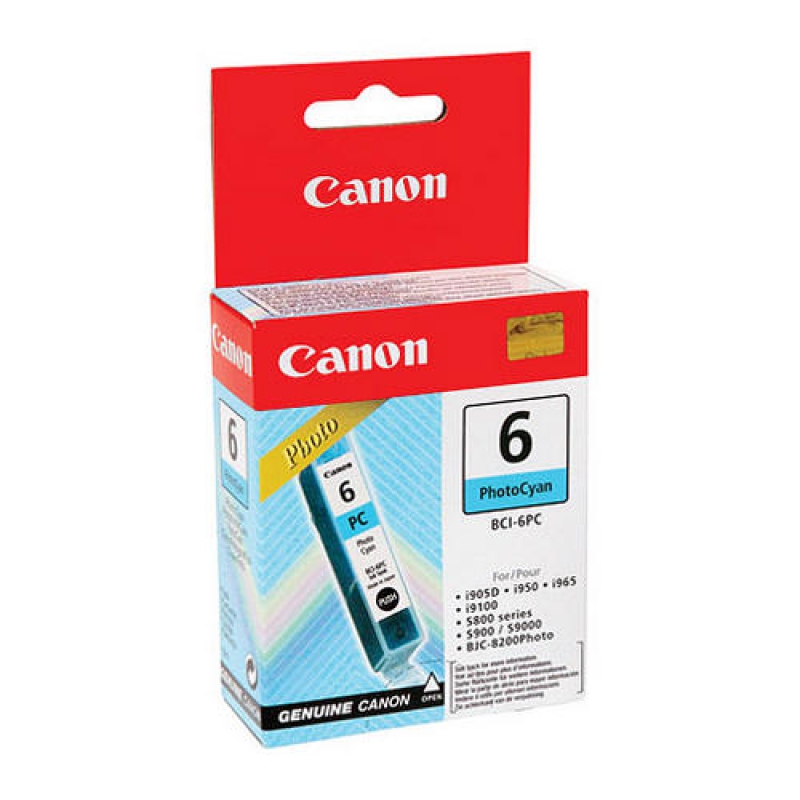 Canon BCI-6PC (Cyan pâle) Originale CANON BJC-8200