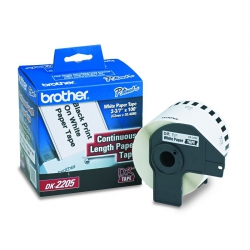 Brother DK-2205 (Noir sur blanc) Original BROTHER QL-500