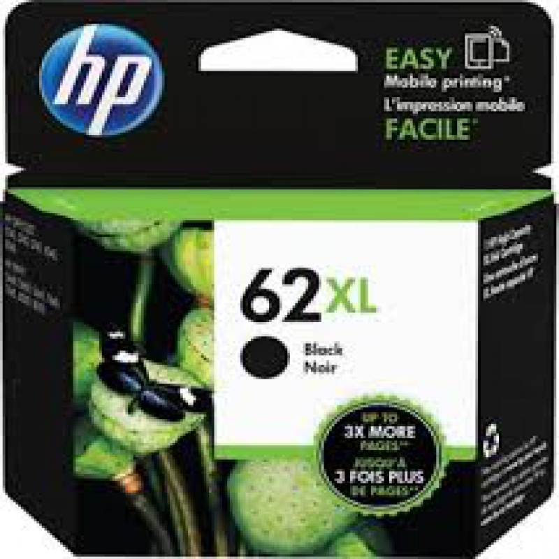 HP C2P05AN (Noir) No.62XL Originale HP ENVY 5660