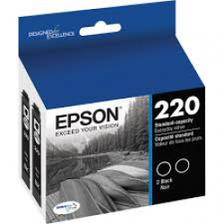 Epson T220120-D2 (Noir) 2/boîte Originale EPSON EXPRESSION XP-320