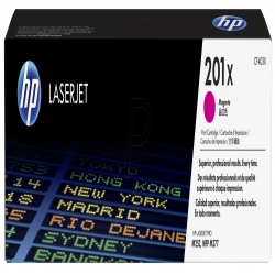 HP CF403X (Magenta) No.201X Originale HP COLOR LASERJET PRO M252DW