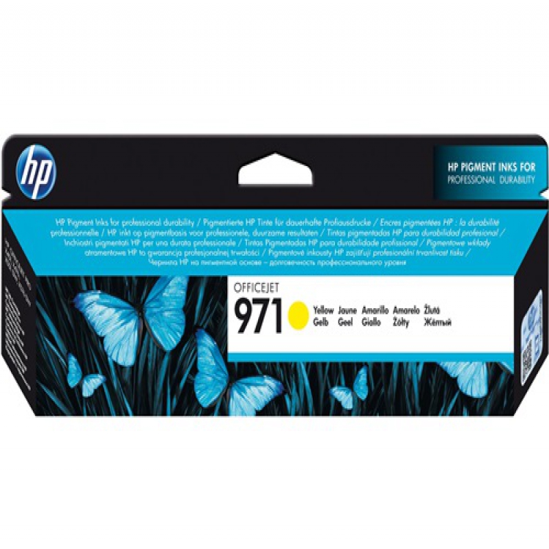 HP CN624AM (Jaune) No.971 Originale HP OFFICEJET PRO X451DW