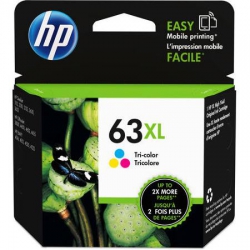 HP F6U63AN (Couleur) No.63XL Originale Cartouches compatibles HP DESKJET 1110