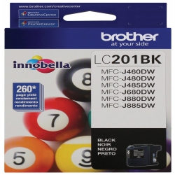 Brother LC-201BKS (Noir) Originale BROTHER MFC-J485DW