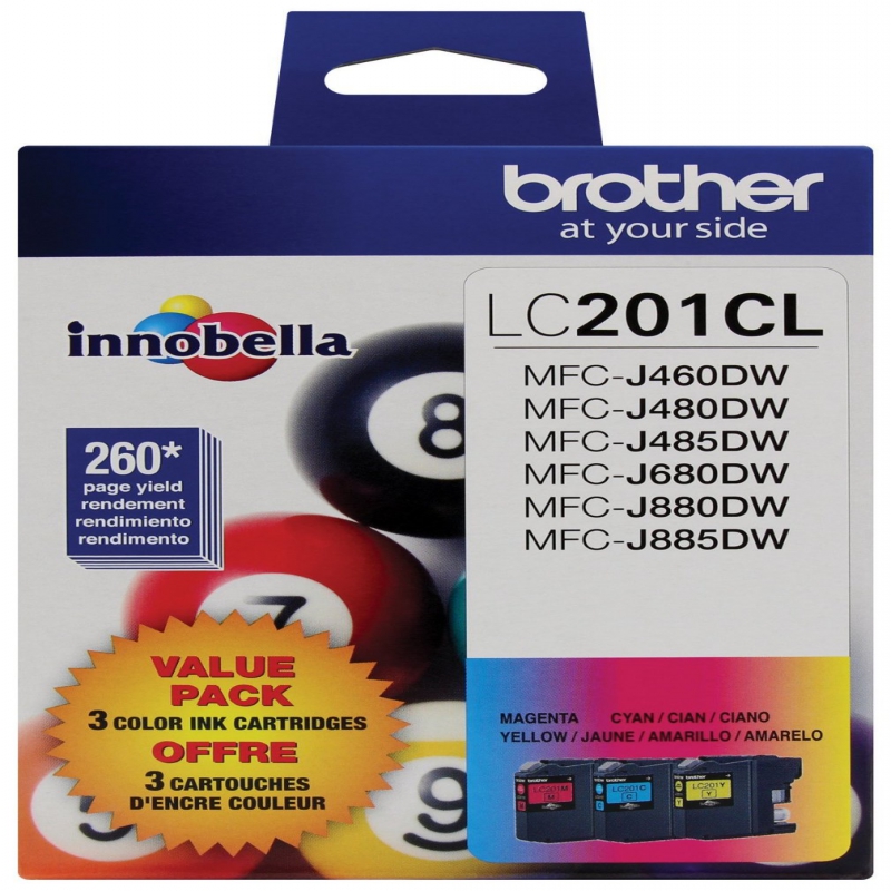 Brother LC-2013PKS (C/M/J) Originale BROTHER MFC-J485DW
