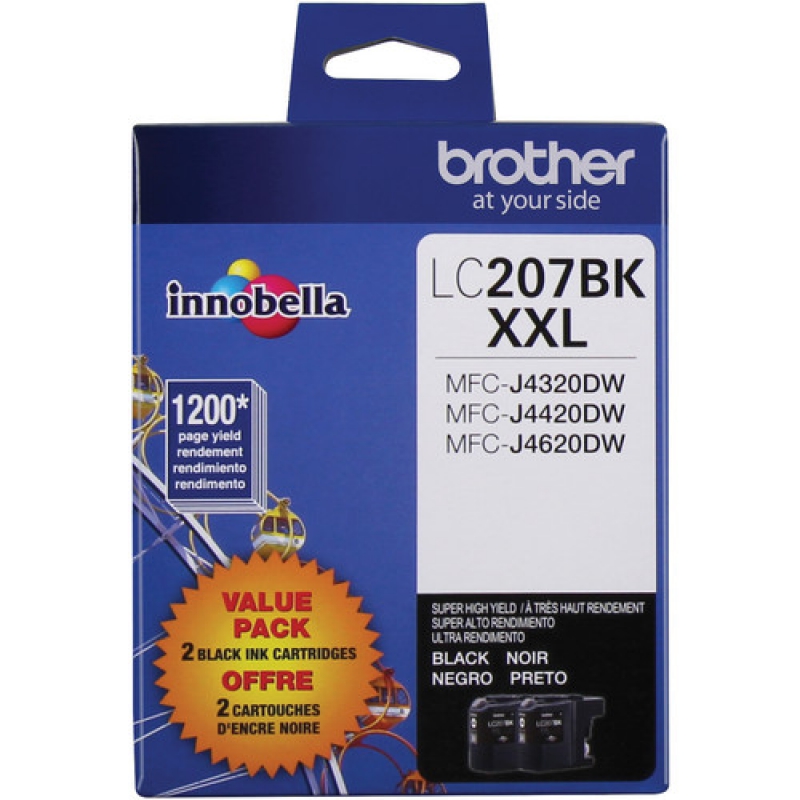 Brother LC-2072PKS XXL (Noir) 2/Boîte Originale BROTHER MFC-J4320DW Brother LC-2072PKS XXL (Noir) 2/Boîte Originale BROTHER MFC-J4320DW