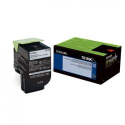 Lexmark 70C1HK0 (Noir) No.701HK Originale  CS510DE