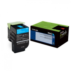 Lexmark 70C1HC0 (Cyan) No.701HC Originale  CS510DE