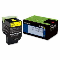 Lexmark 70C10Y0 (Jaune) No.701Y Originale  CS510DE