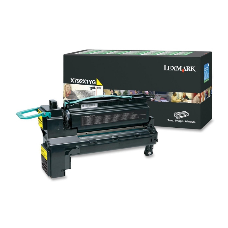 Lexmark X792X1YG (Jaune) Originale LEXMARK X792DTE