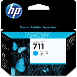 HP CZ130A (Cyan) No.711 Originale HP DESIGNJET T120 (610MM)