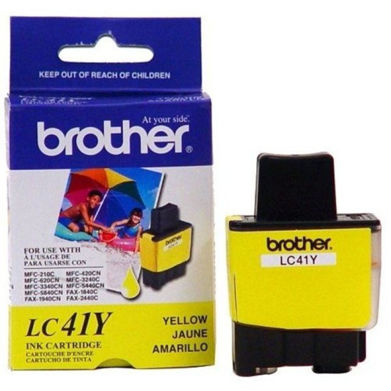 Brother LC41Y (Jaune) Originale BROTHER DCP-110C