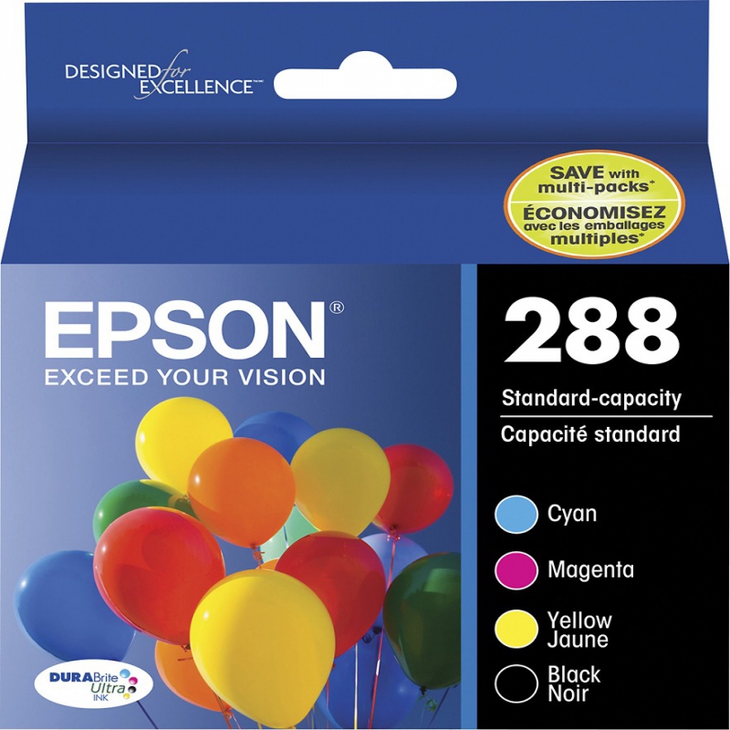 Epson T288120-BCS (Noir/Cyan/Magenta/Jaune) Originale EPSON EXPRESSION HOME XP-434 ALL-IN-ONE