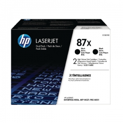 HP CF287XD (Noir) No.87X 2/boîte Originale HP LASERJET ENTERPRISE FLOW MFP M527C