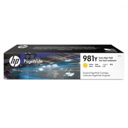 HP LOR15A (Jaune) No.981Y Originale HP PAGEWIDE ENTERPRISE COLOR 556DN