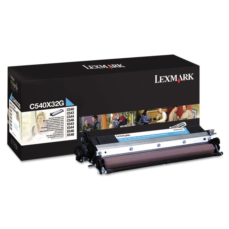 Lexmark C540X32G (Développeur cyan) Original LEXMARK C540N Lexmark C540X32G (Développeur cyan) Original LEXMARK C540N