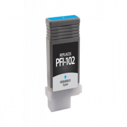 Canon PFI-102C (Cyan) 0896B001A Recyclée 130ml  IMAGEPROGRAF IPF605