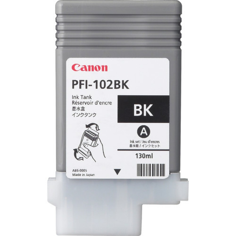 Canon PFI-102BK (Noir) 0895B001A Originale 130ml CANON IMAGEPROGRAF IPF605