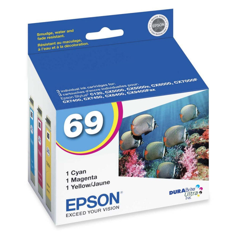 Epson T069520S (Cyan/Magenta/Jaune) 3/boîte Générique  EPSON STYLUS C120