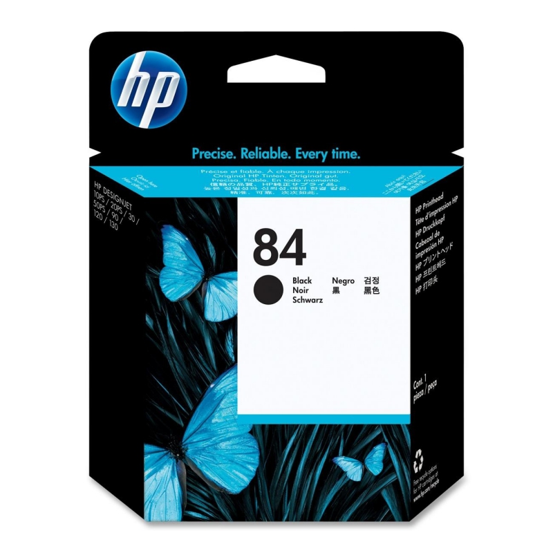 HP C5019A (Tête d'impression noir) No.84 Originale  HP DESIGNJET 120