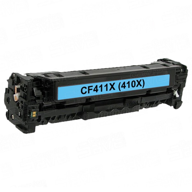 CCF411X (Cyan) No.410X Recyclée COLOR LASERJET PRO M452DN CCF411X (Cyan) No.410X Recyclée COLOR LASERJET PRO M452DN